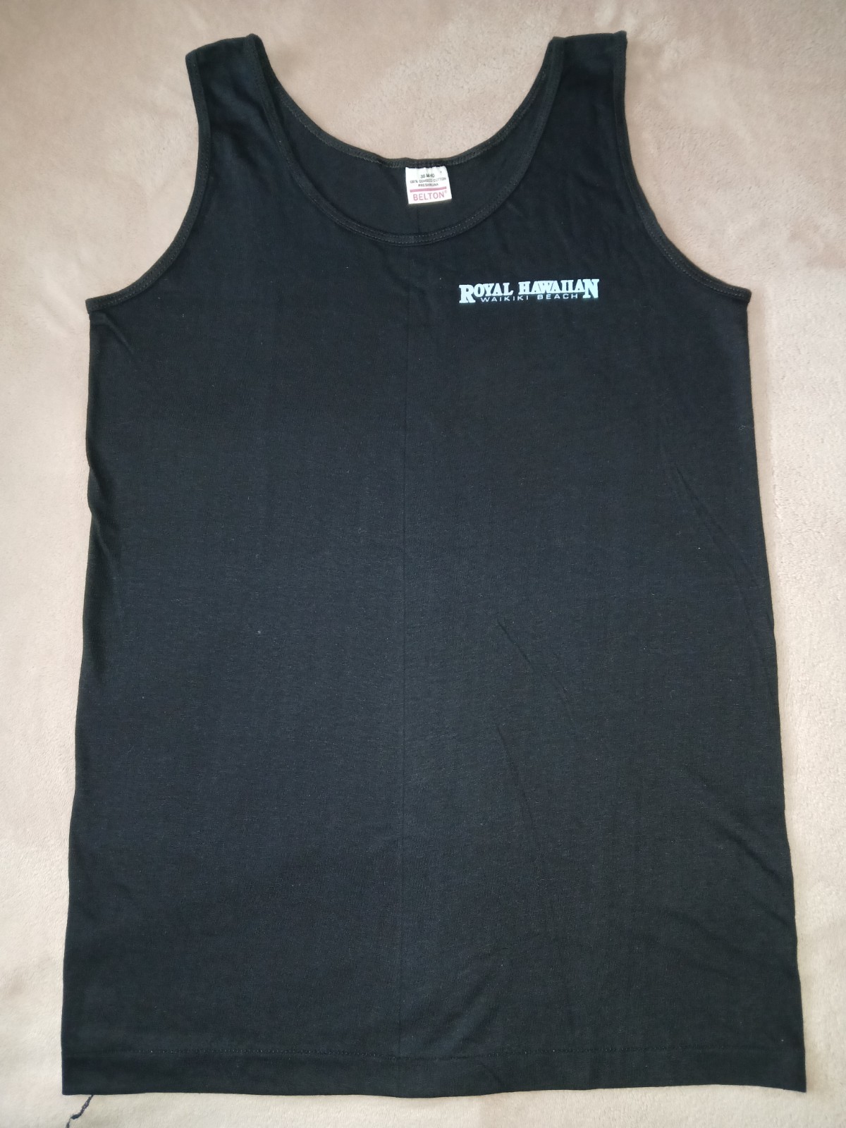 VINTAGE HAWAII T 1985 SHIRT ROYAL HAWAIIAN HOTEL WAIKIKI BEACH tank top sz M