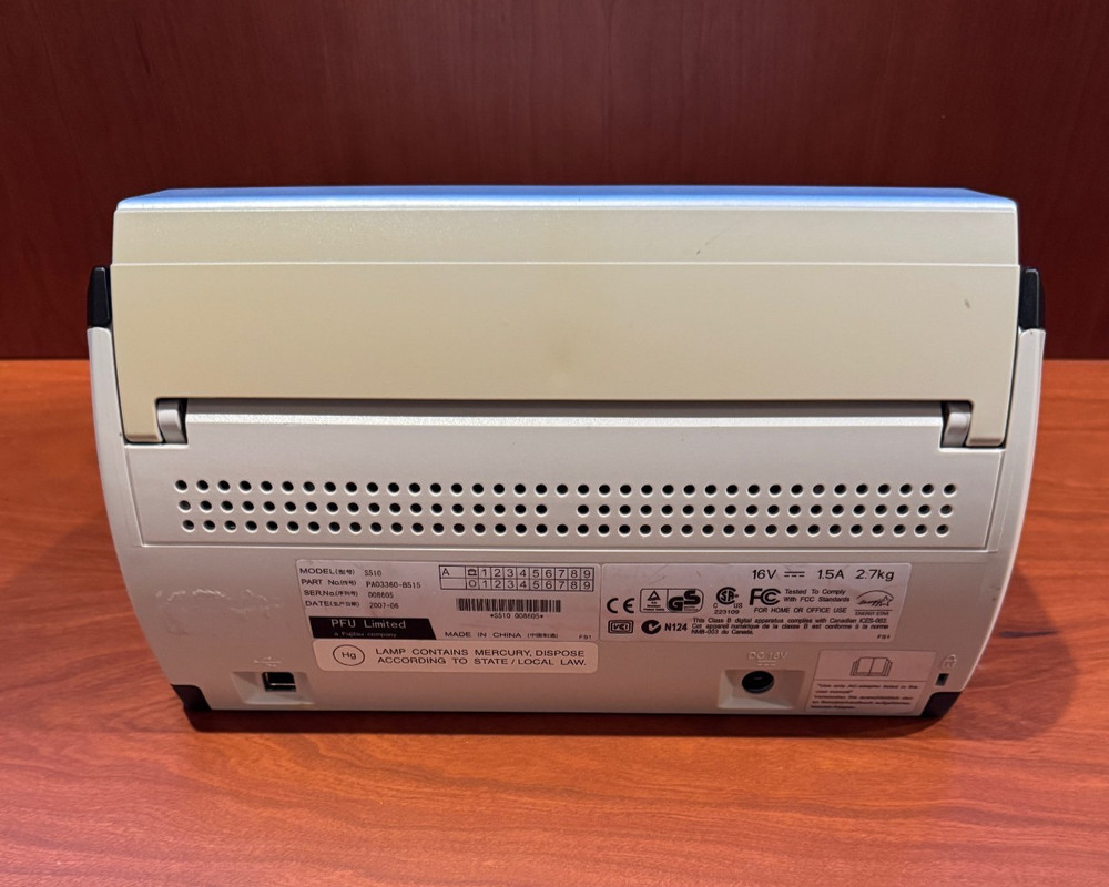 Fujitsu ScanSnap S510 Sheet-Fed Scanner!