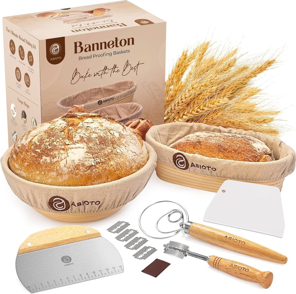 Sourdough Kit W/ Professional Bread Making Tools A Complete Sourdough Bread Kit