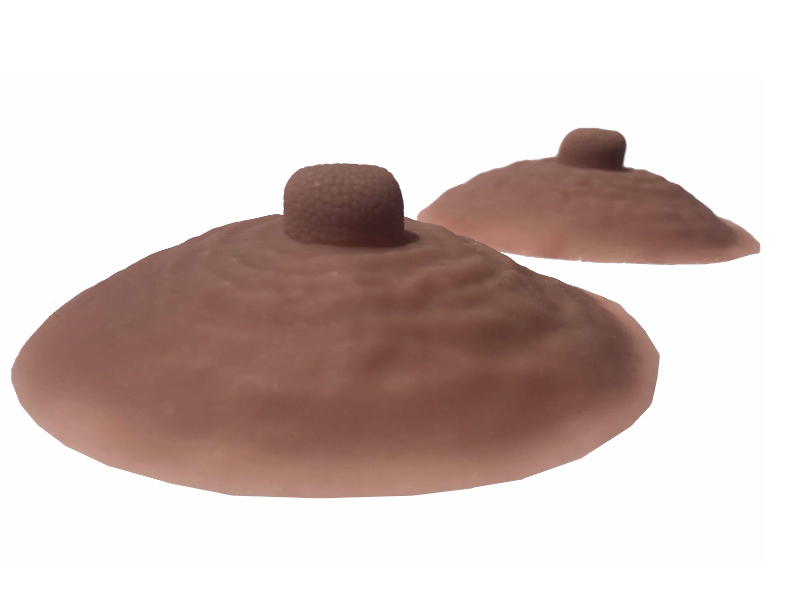 BIMEIAdhesive Silicone Nipples Reusable Attachable Nipple for Breast Forms #8003