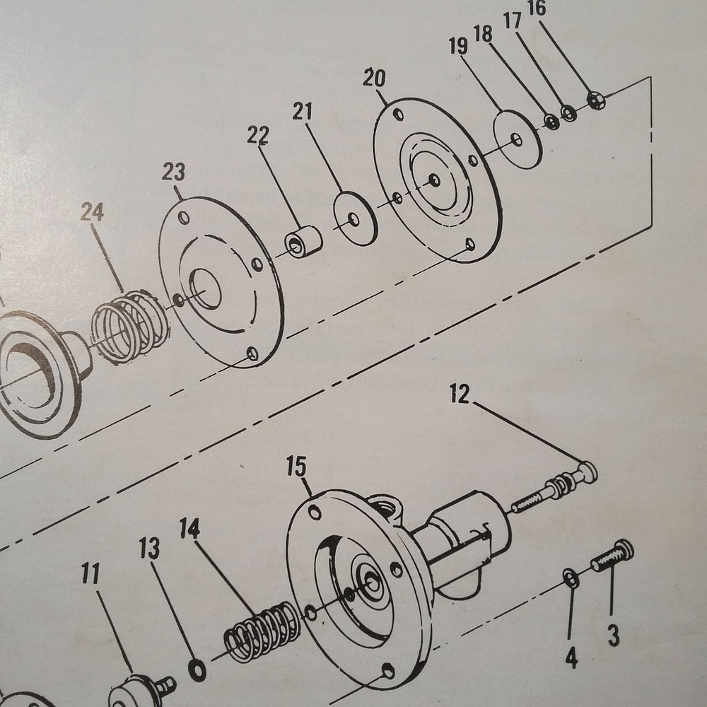 Airesearch Controller-Differential Pressure Overhaul & Parts Manual