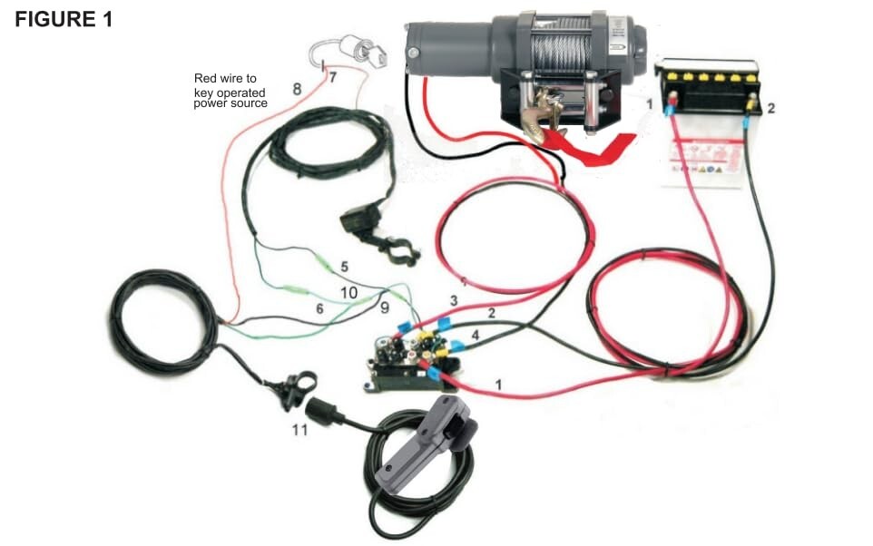 12V Winch Rocker Thumb Switch with Mounting Bracket Handle Bar Control Switch fo