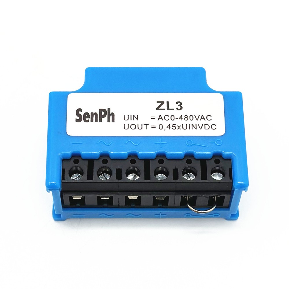 ZL3 AC0-480VAC UOUT=0.45*UINVDC half-wave brake rectifier module