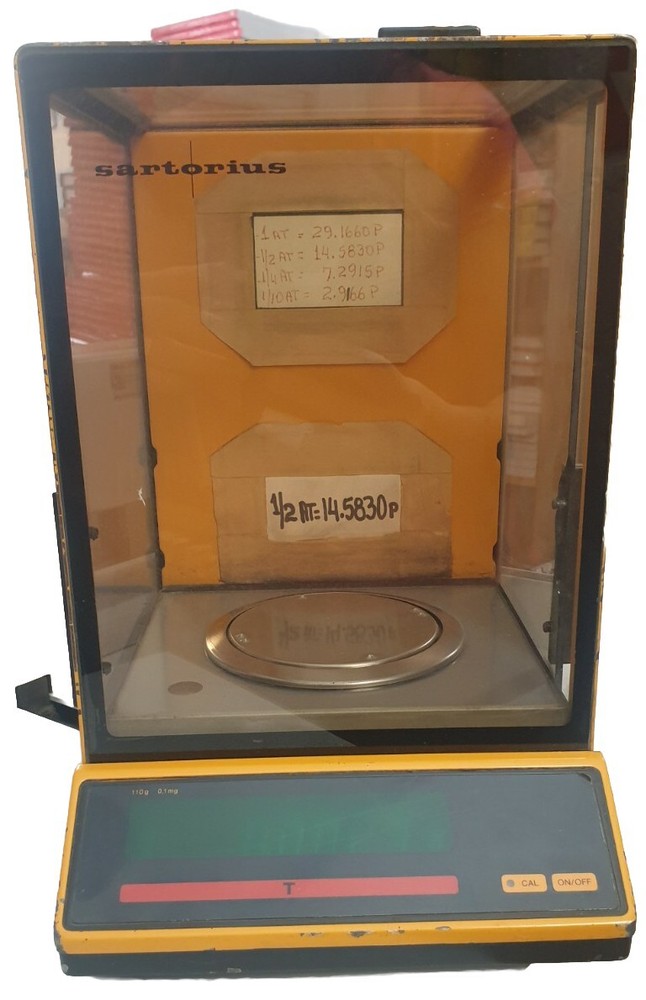 Sartorius 1801 Scale Max 110g Readability .0001g