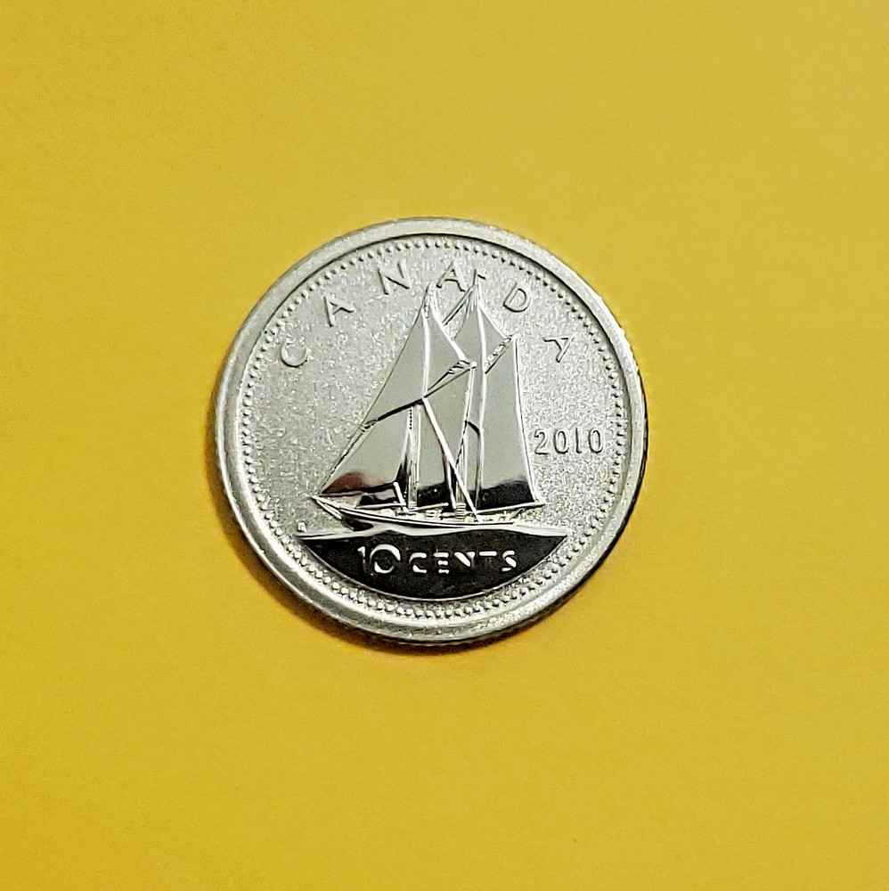 2010 Canadian Specimen Dime