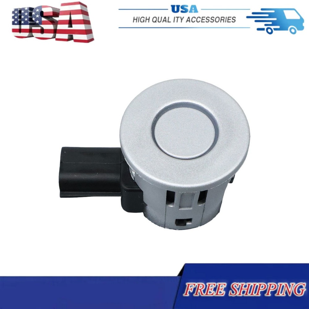 BUMPER PARK ASSIST SENSOR BRACKET SILVER+BRACKET For 2014-18 DODGE RAM 1500