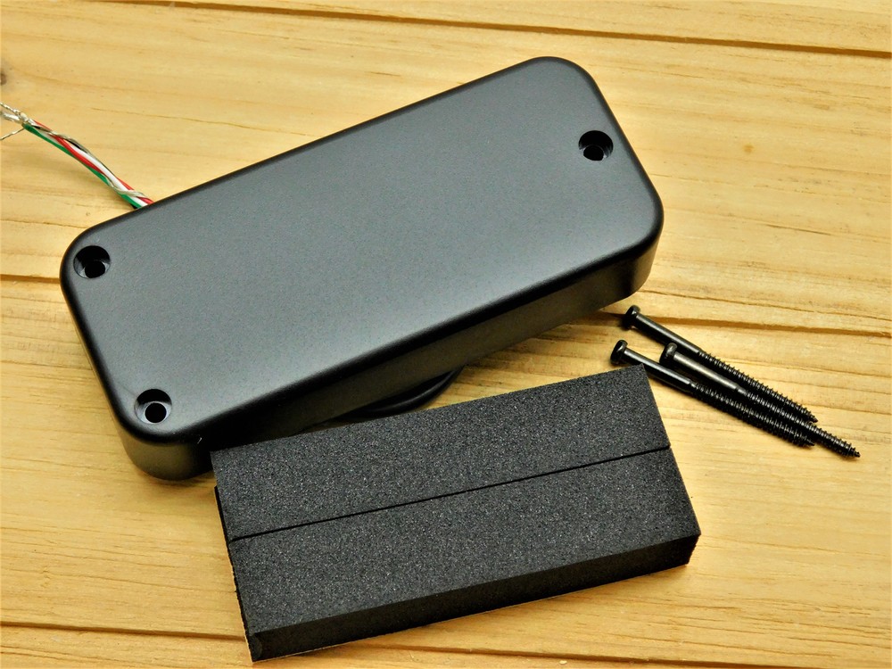 4-string Soap bar Bass pickup / Ceramic Black