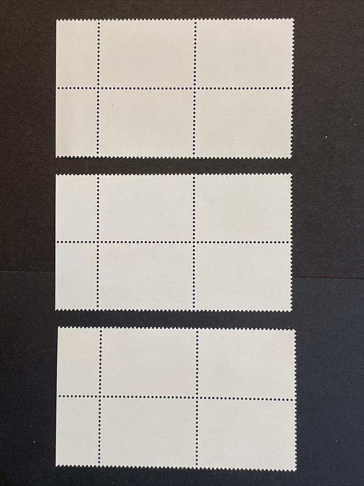 1986 United Nations UN Development Program Blocks 4 MNH NY, Geneva & Vienna