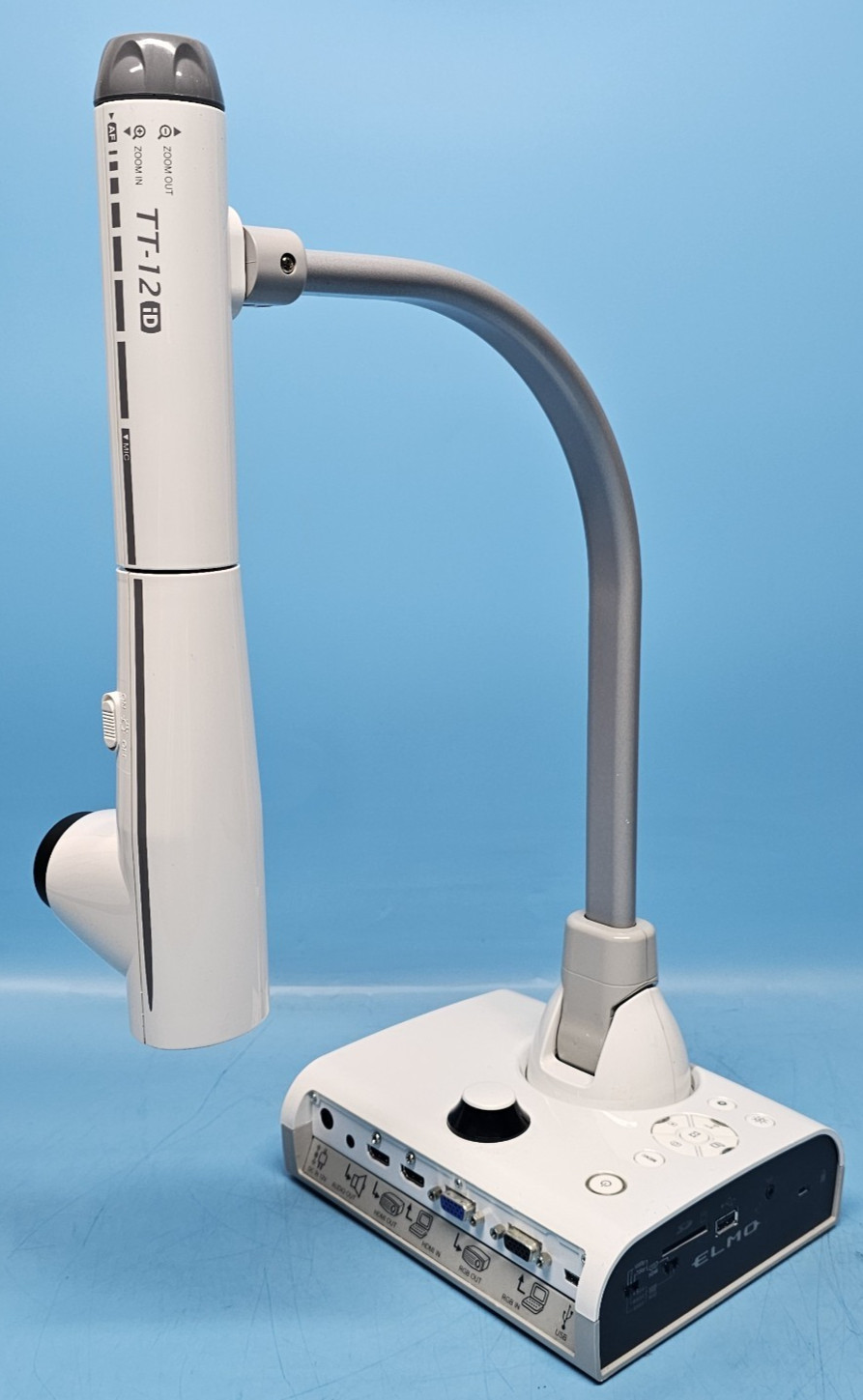 Elmo, TT-12 iD 1080P HDMI Overhead Interactive Document Camera, Tested Working.