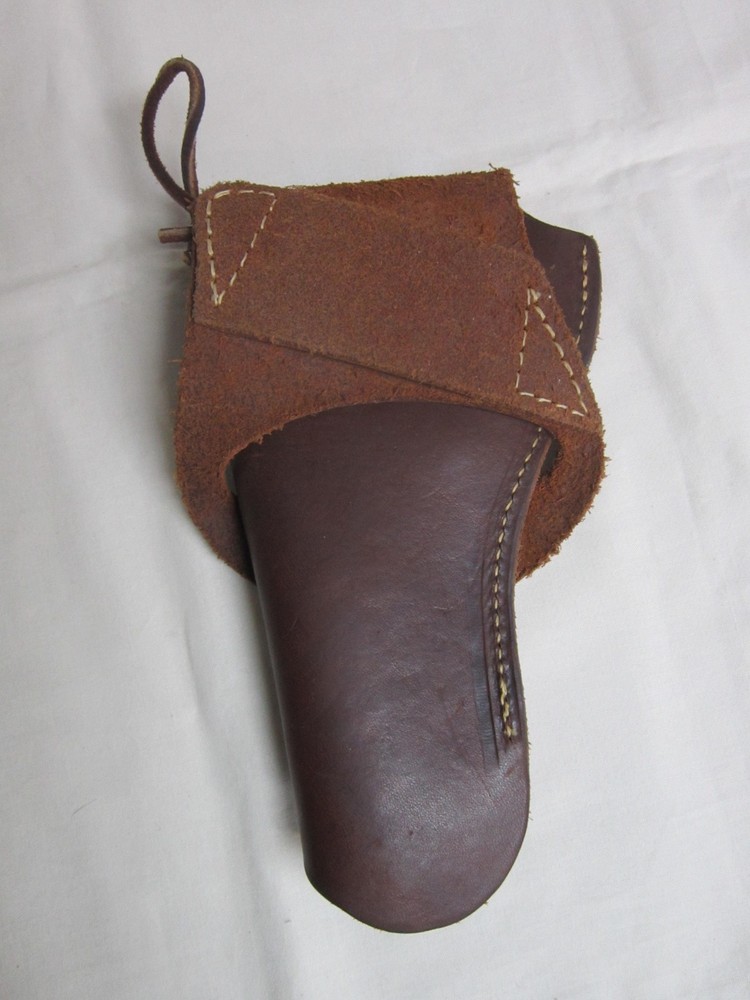 Hunter Co. Maker Western Crossdraw Loop Holster- Tooled Leather 5" x 8.5"