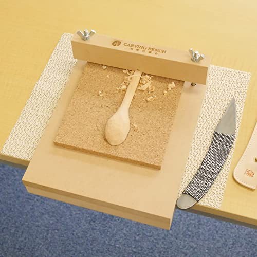 Michihamono Carving Bench Woodworking Table Clamp and Sharpening Base