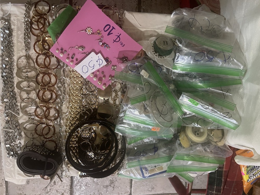 Necklaces, Table, Storage Cabinet, houseware