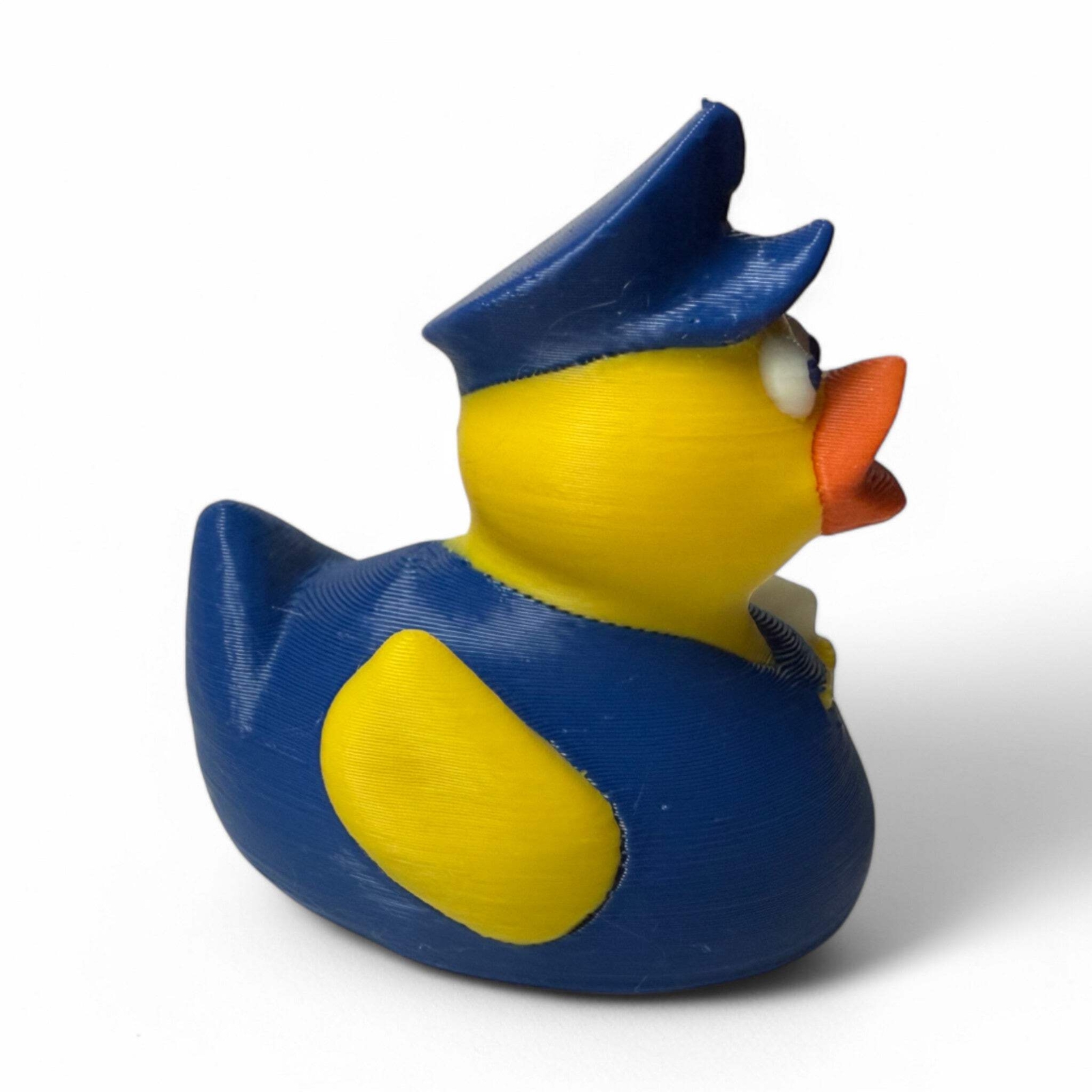 Mail Carrier Duck – 3D-Printed Postal Duck Toy with Cap & Bag