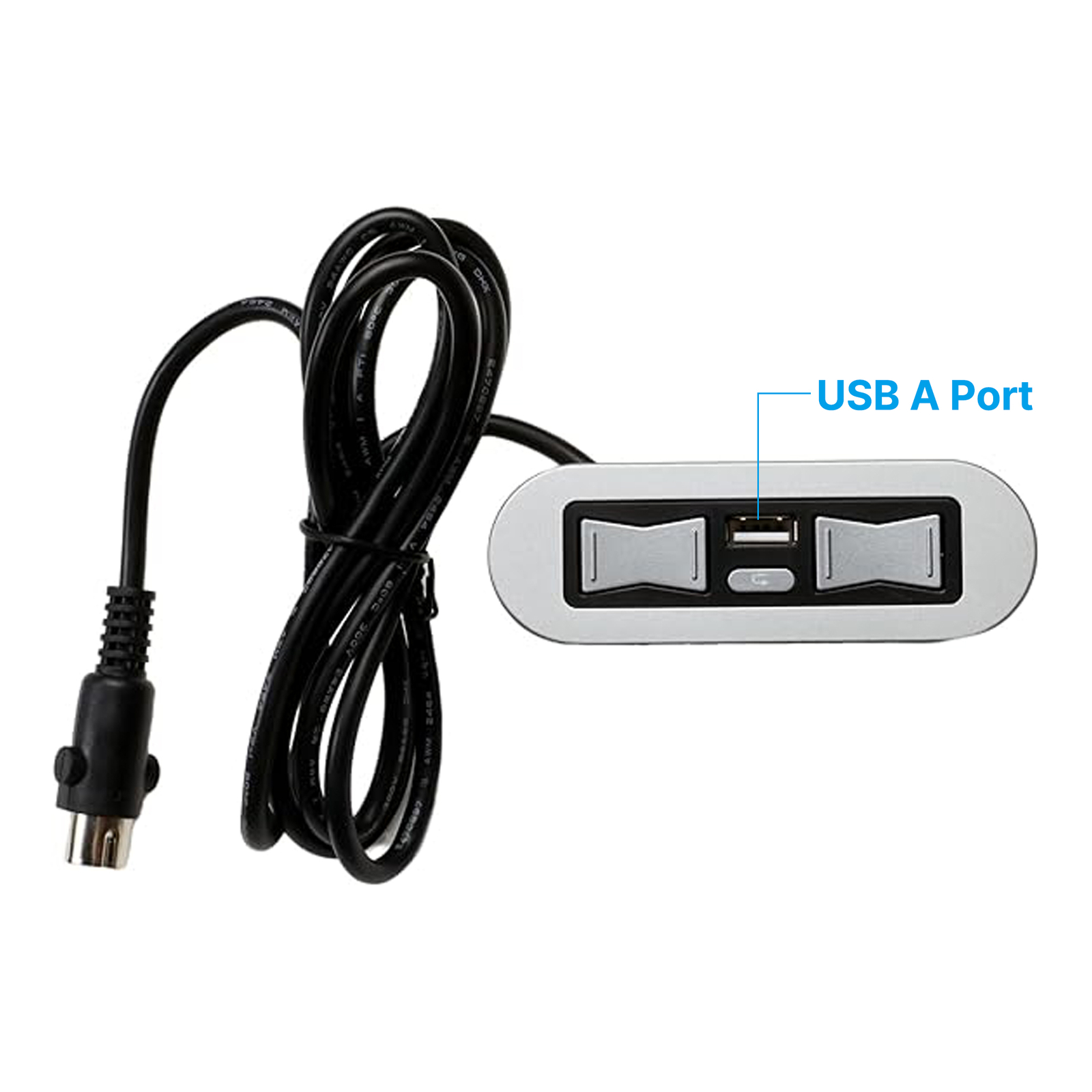 Emomo HX90HU 5 Pin Power Recliner Hand Control Switch with USB for Lift Chairs