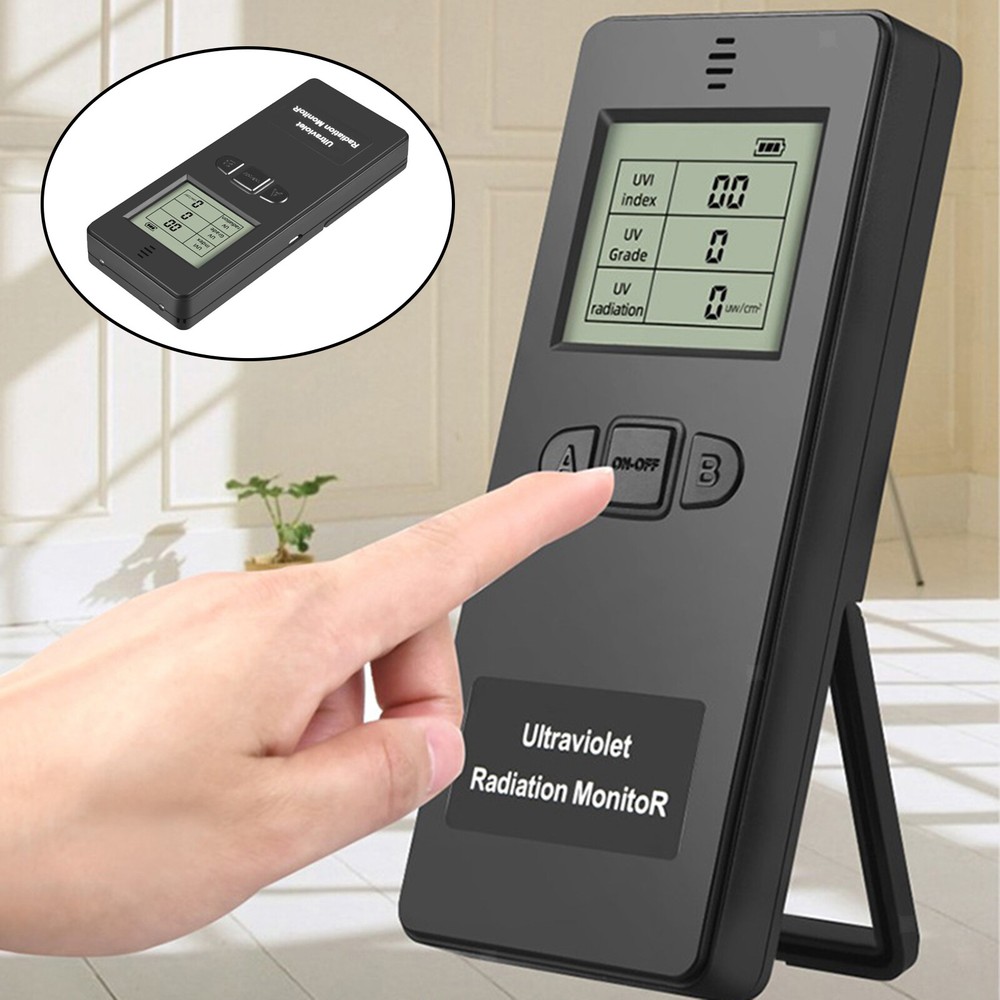 Digital Ultraviolet Radiation Meter UV UVI Detector Measuring Tool for Sunlight