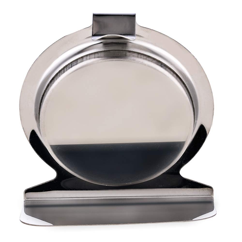 2 Pack Refrigerator Freezer Thermometer Large Dial Analog Thermometer Stainless