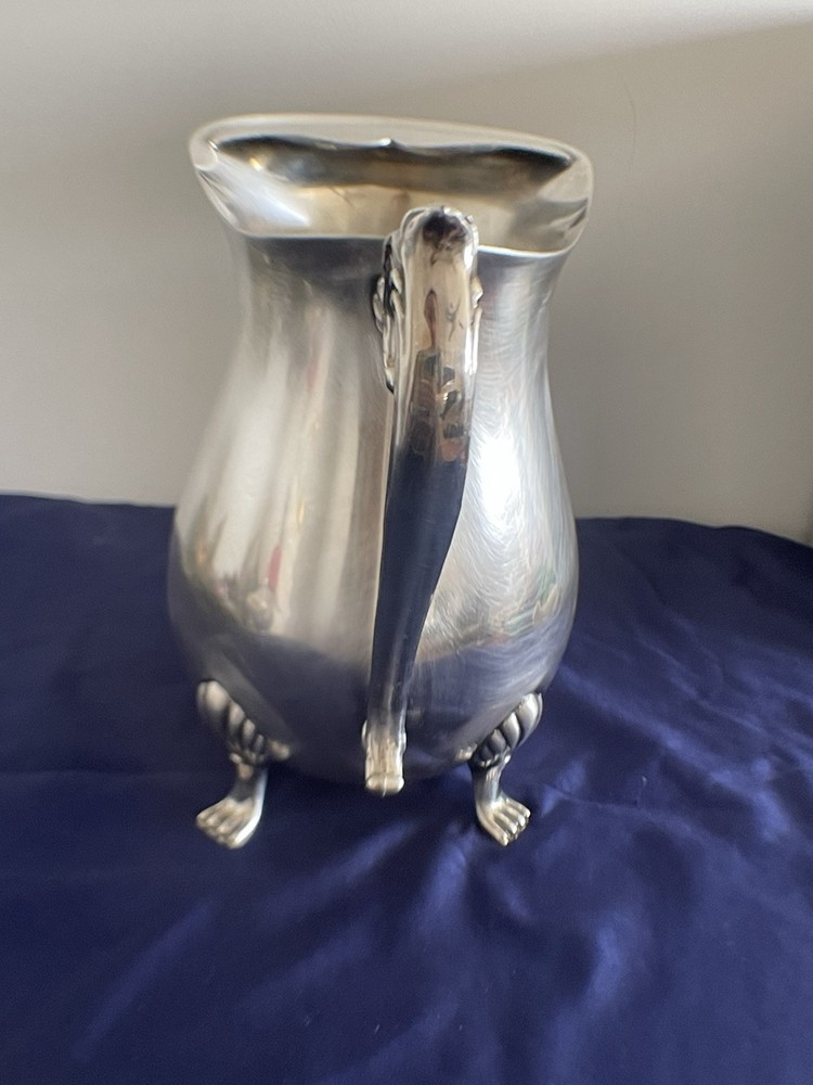 leonard silverplate pitcher