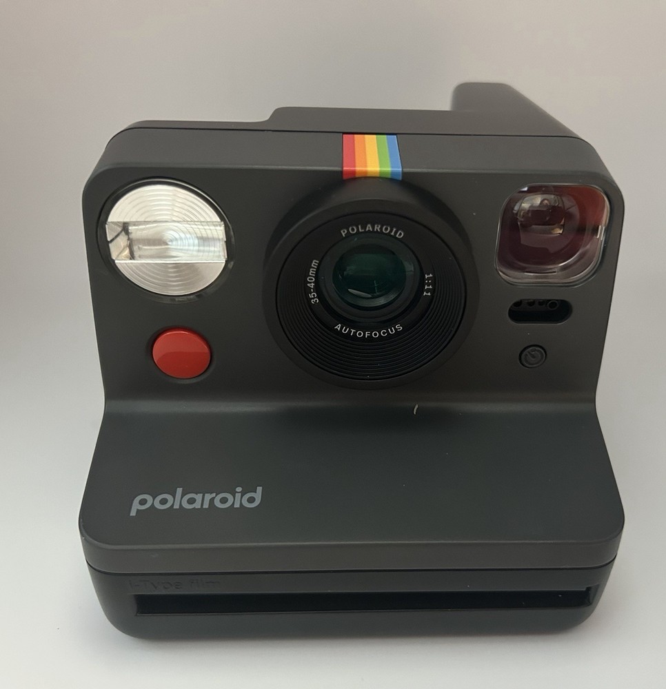 Polaroid NOW Analog Instant Camera - Generation 2 - Black - Open Box