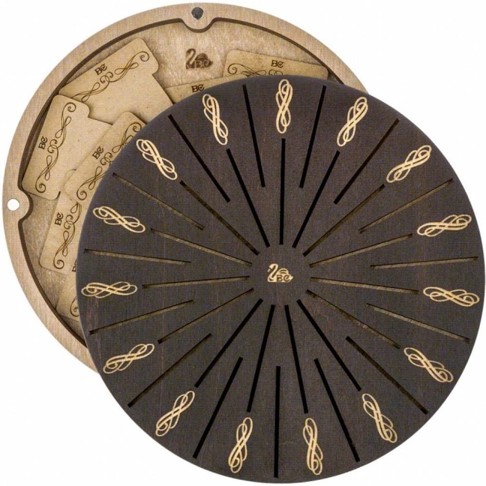 Plywood Needlework Box + 32 spools Needlework Organizer Thread/Floss organizer