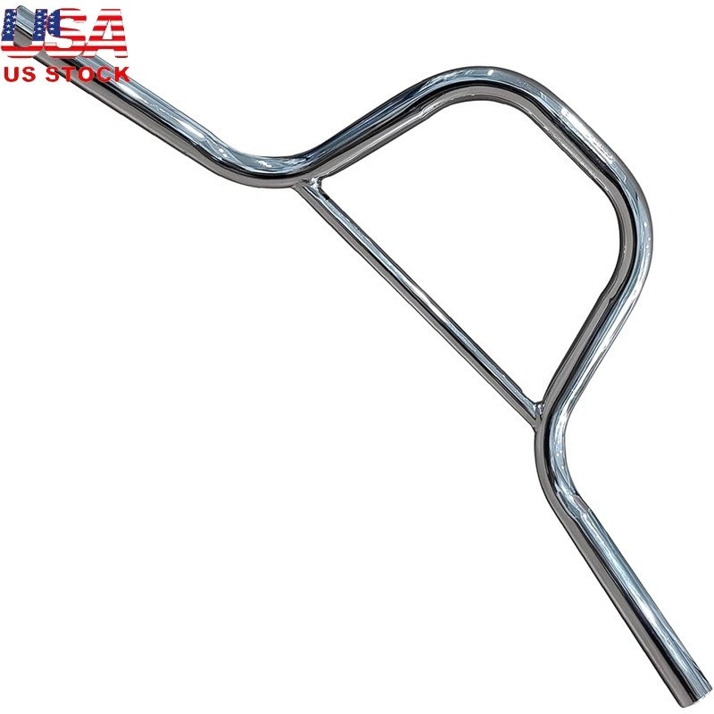 Handmade Chrome Handlebar Front Baskets Durable Steel Easy Install Compatible US