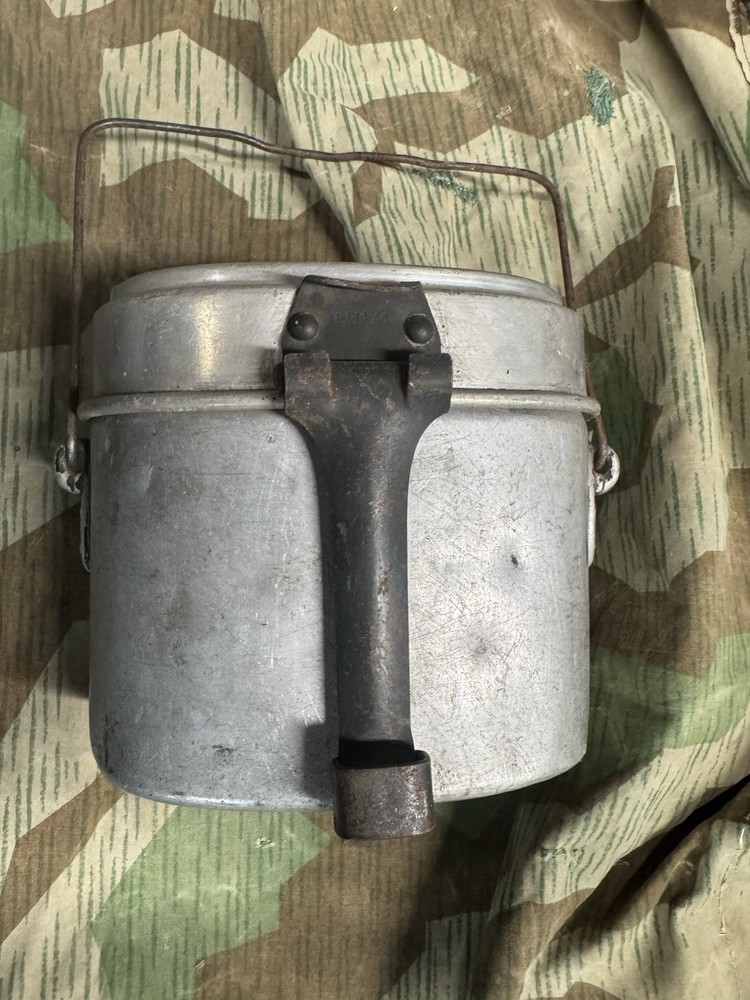 WWII German Mess Kit, Original Non Matching Set