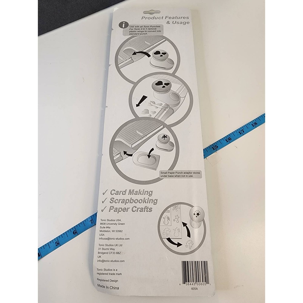IONIC Border Maker System with Paper Punch - 2 piece lot