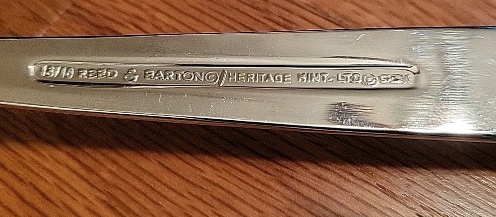 Reed & Barton Cake Server Stainless Steel