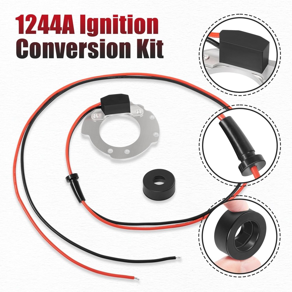 1244A For Pertronix Electronic Ignition Conversion Kit Ignitor for Ford 4 CYL
