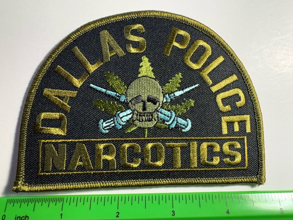 Dallas Texas Police Narcotics Patch