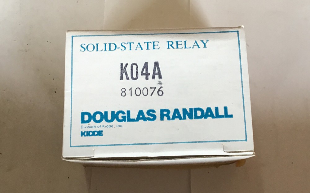 Douglas Randall Solid State Relay K04A