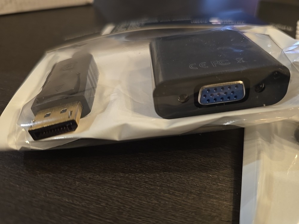 2 Pack Display Port To VGA Adapter