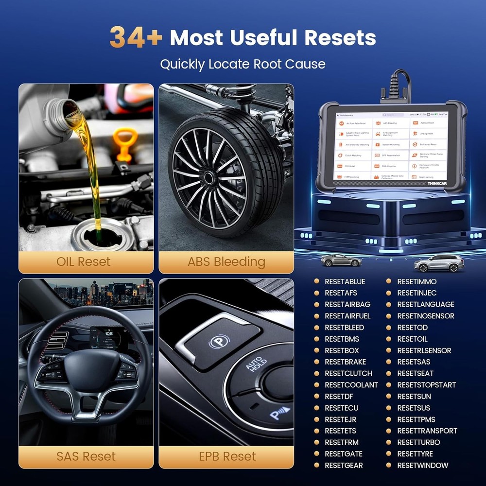 THINKSCAN 689 TPMS Programmer Scanner Car Diagnostic Tool Key Lost Matching Tool