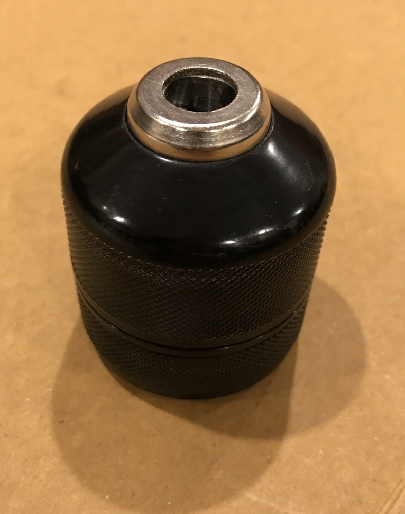 Jacobs 3/8" Keyless Drill Chuck w/ 1/2"-20 Threaded Mount for DeWalt Drills