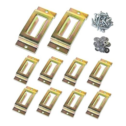 ANLULOAD Track Rail,Track Tie Down Anchor Track Slots for Spring Fitting