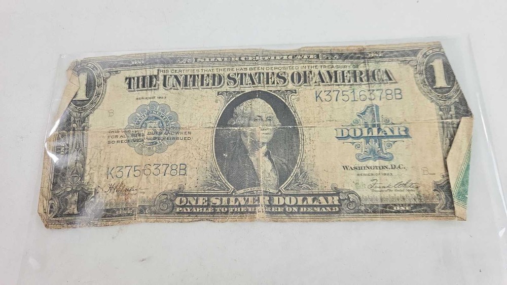 1923 #1 One Dollar Note Silver Certificate