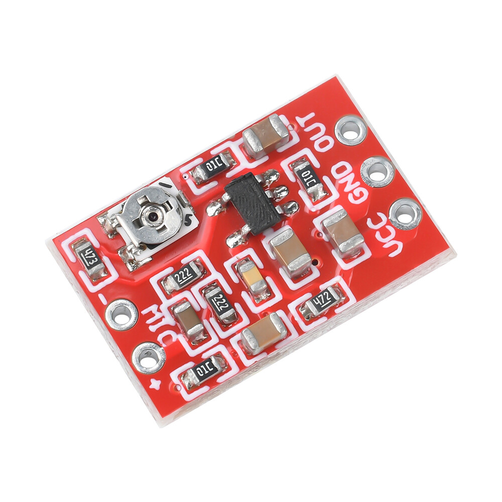 1-10PCS DC 3-5V Electret Microphone Preamplifier Module 721 Adjustable 5-30db