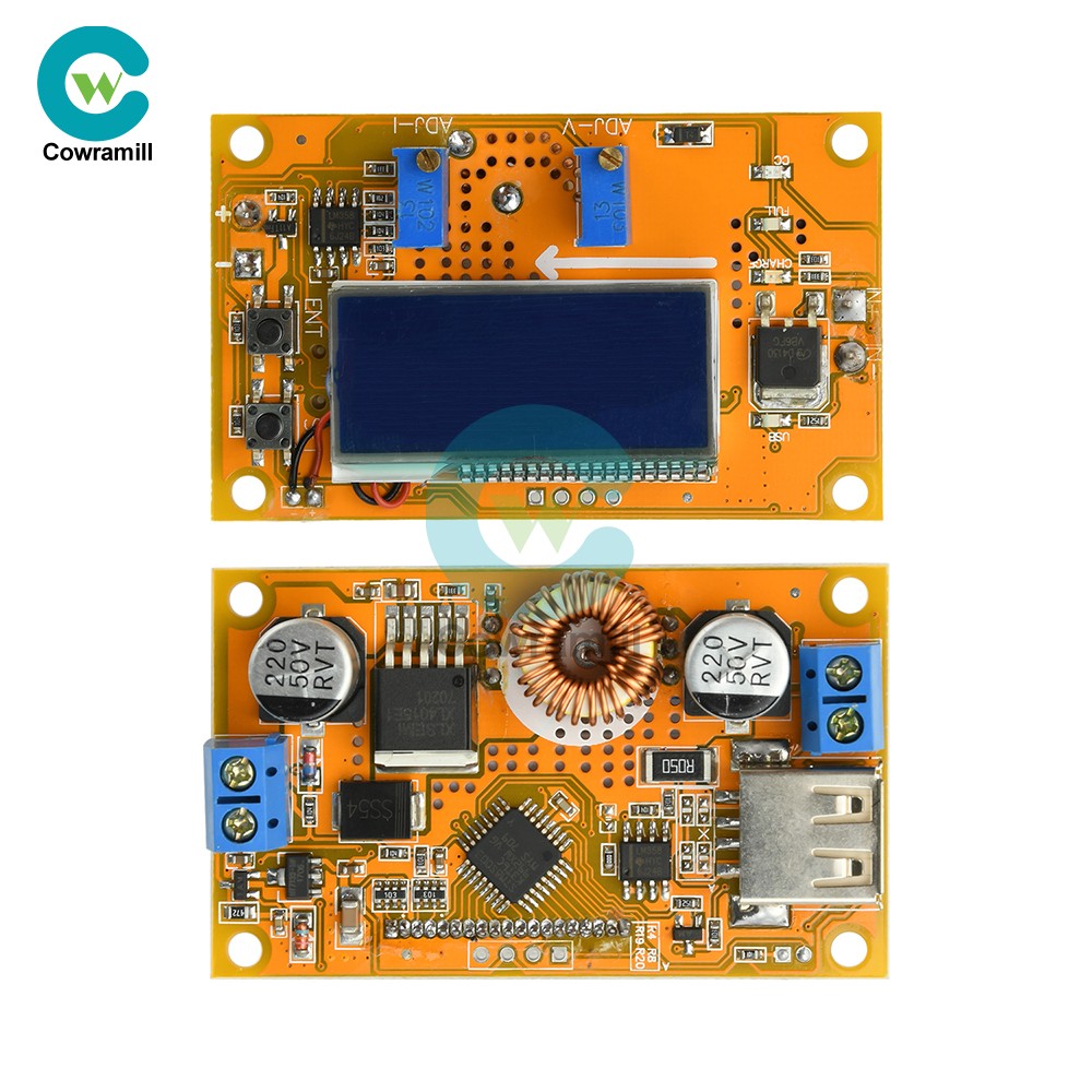 DC-DC 8V-36V to 1.25V-32V 4.2A DC Adjustable LCD Display Step-Down Power Module