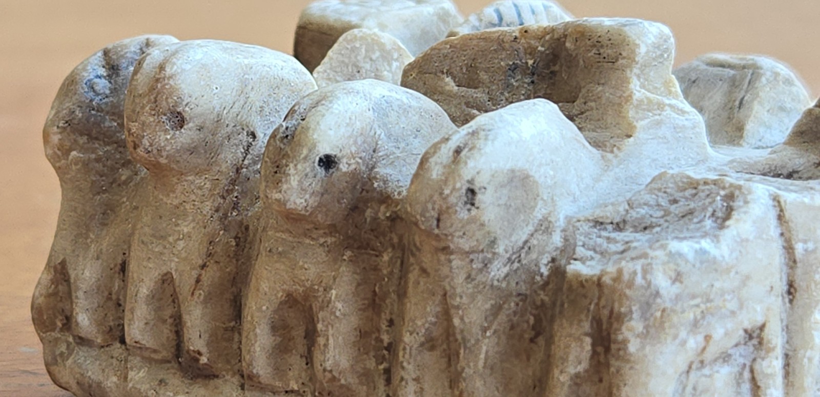 Antique Andean Carved Stone Illa Talisman Amulet Pre-Columbian Peru Andes