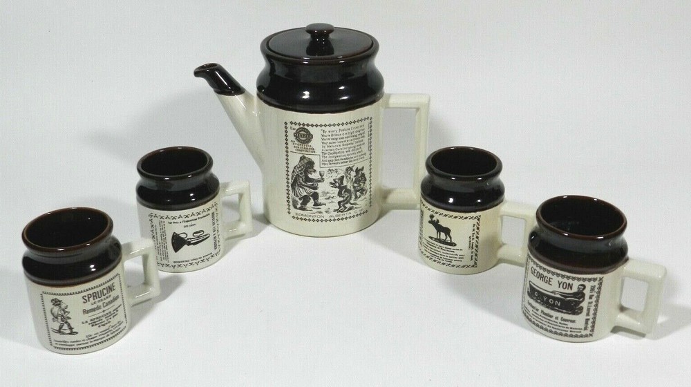 Advertising Pottery Set