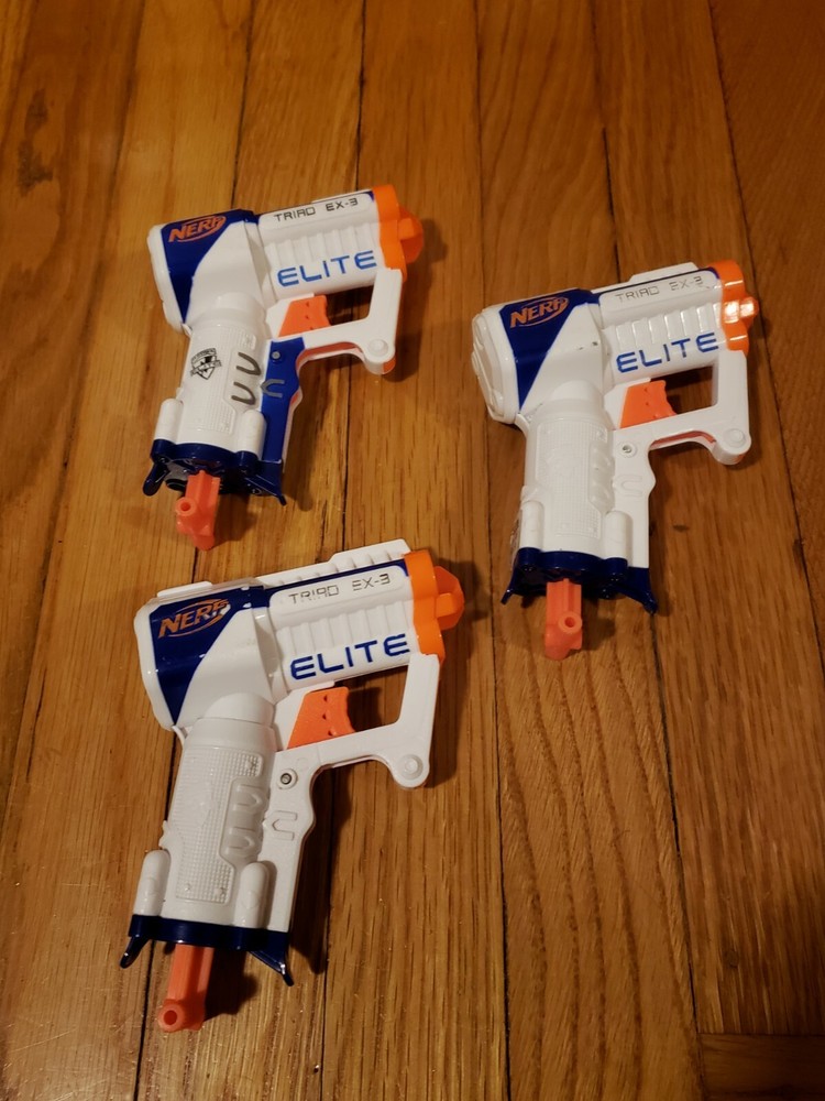 Nerf Elite Mini Party Pack Volt and Triad Blasters