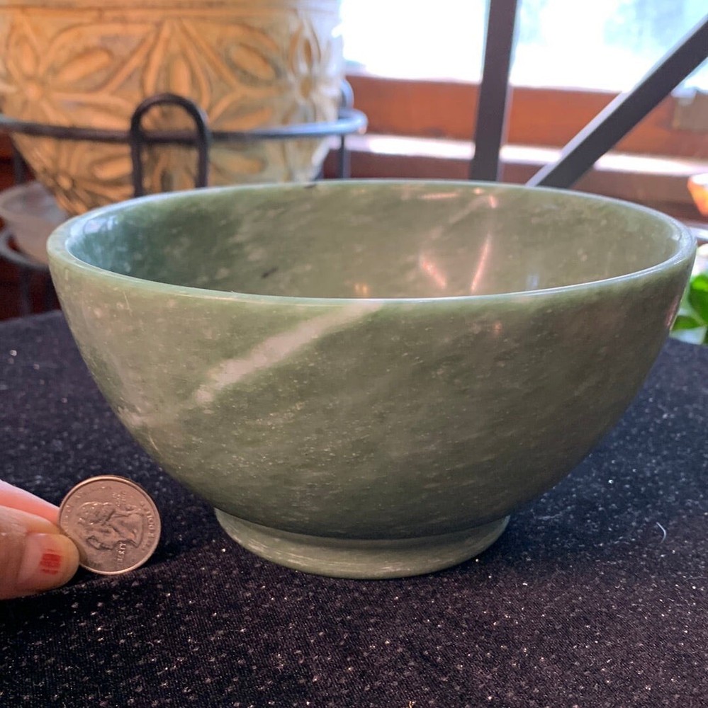 Green Jasper Bowl 596g