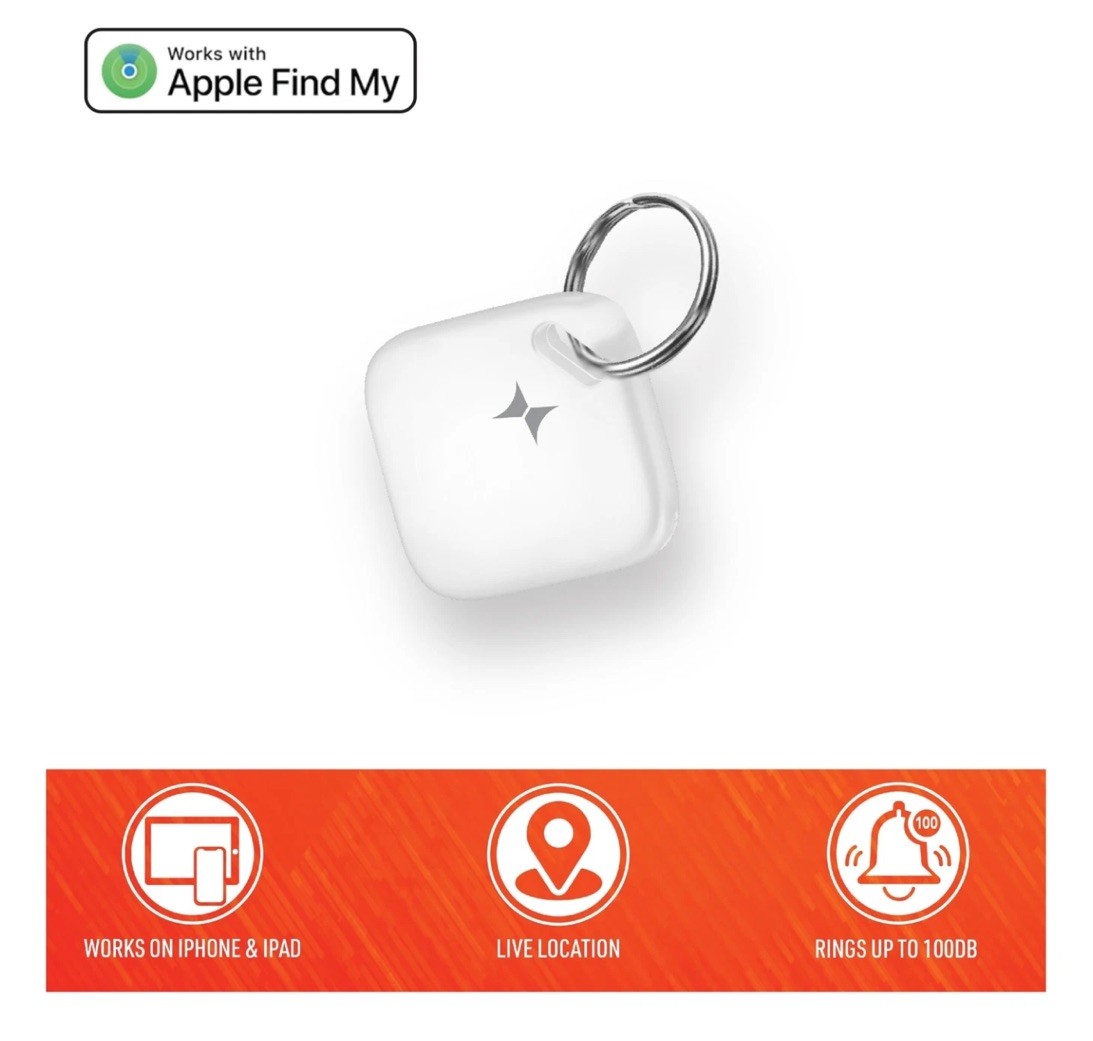 Xtreme Locator Tag Compatible with Apple Find My App (iOS only) Bluetooth