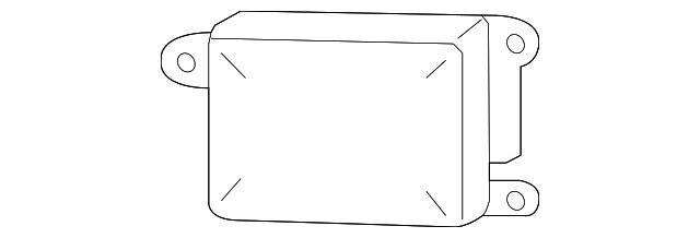 Genuine GM Passenger Side Obstacle Detection Control Module 84182643