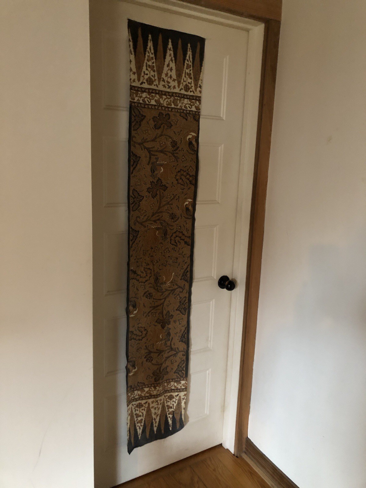 1970's Vintage Hand Dyed Cotton Batik Slendang (Selendang) and Batik Sarong Java