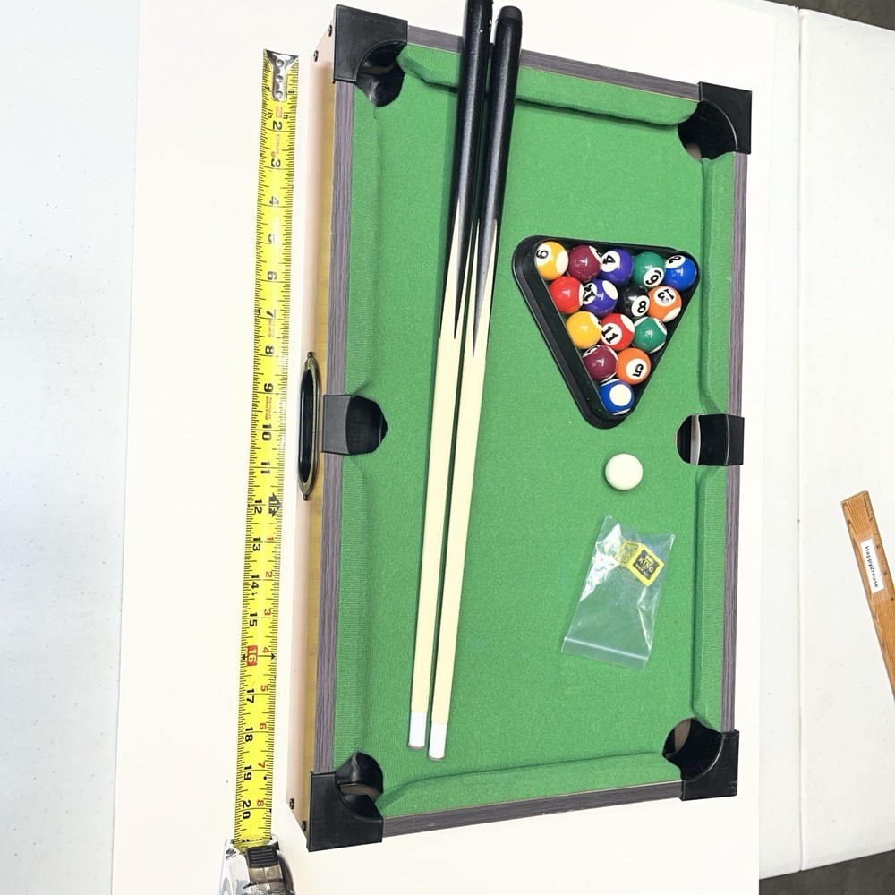 Modern Expressions 20" Tabletop Pool Table Mini Pool Table