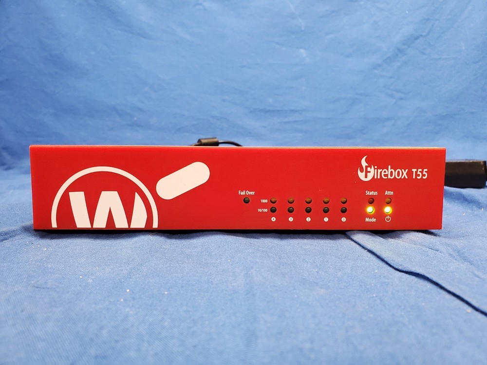 WatchGuard FireBox T55 Network Security/Firewall Appliance MS5AE5 #A1 41