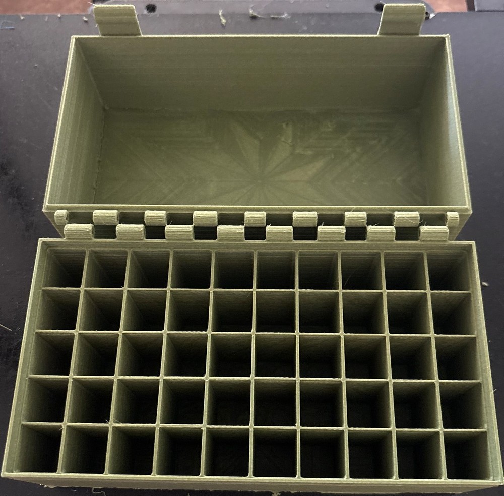 Green 50rd 45-70 govt ammo box