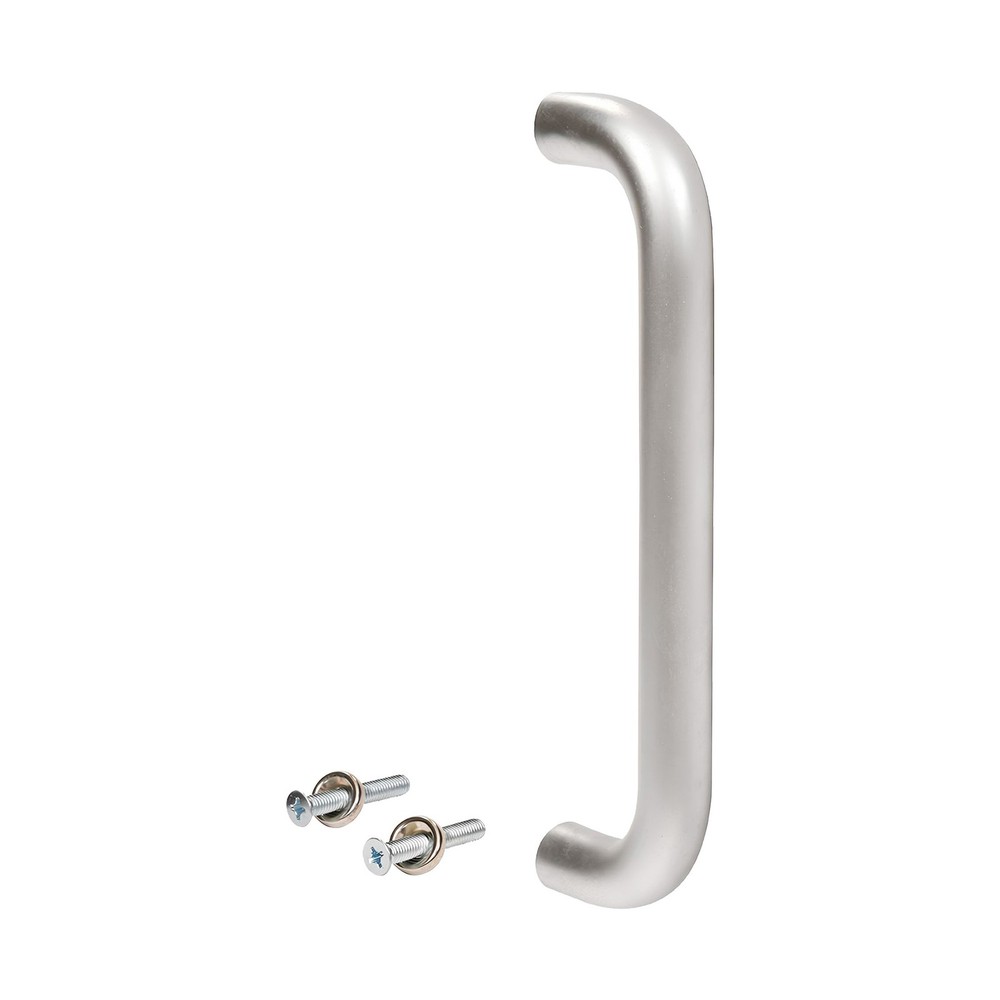 Brixwell Solid Pull Handle Aluminum 11" Length 10" CTC Clear Anodized Finish