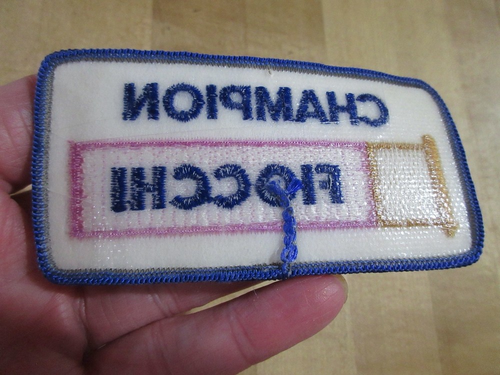 Champion Fiocchi unused patch. (w18)