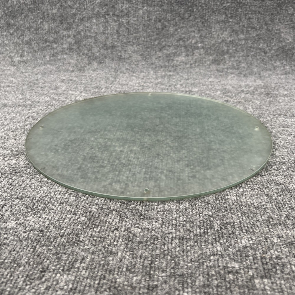 Optical Comparator Glass Face Plate 15-1/2" Diameter Used